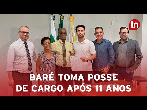 Após 11 anos, Baré é empossado em concurso de Apucarana