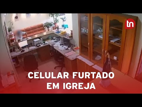 Homem furta celular em igreja no Paraná após pedir comida