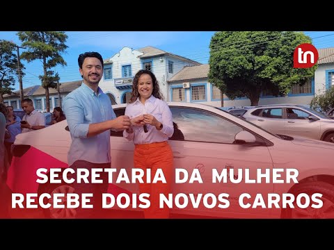 Apucarana entrega dois veículos para a Secretaria da Mulher