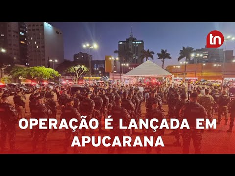 Coronel e delegado falam sobre operação em Apucarana