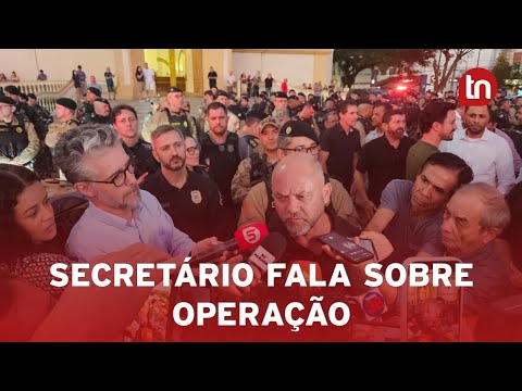 Operação mobiliza dezenas de viaturas e helicóptero em Apucarana