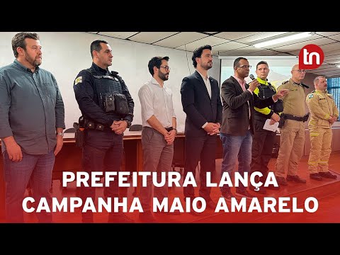 Prefeitura de Apucarana lança campanha 'Maio Amarelo'