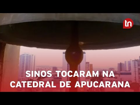 Sinos da Catedral de Apucarana tocam com anúncio do novo papa