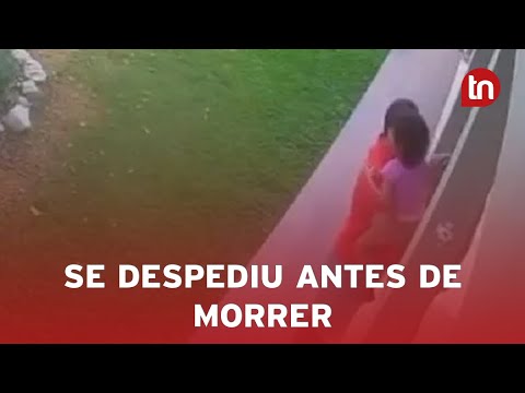 Vídeo mostra empresário se despedindo da família pouco antes de morrer