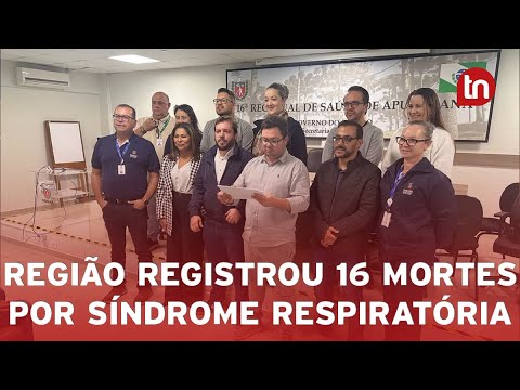 16ª RS faz alerta para síndromes respiratórias e pede novas estratégia