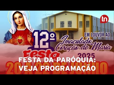 Festa do Imaculado Coração de Maria acontece neste final de semana
