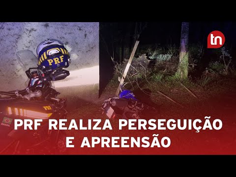 PRF apreende mais de 18 quilos de droga após perseguição no PR