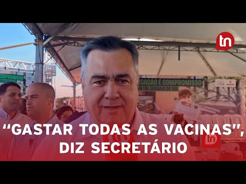 Secretário de Saúde fala sobre vacinação e aumento de SRAG