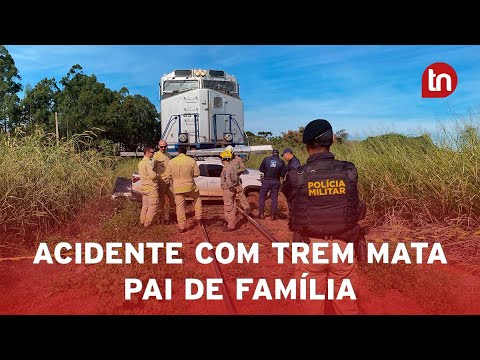 Trem arrastou carro por 400 metros, diz tenente do Bombeiros
