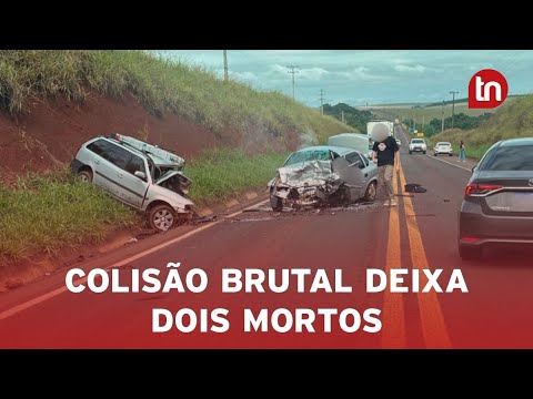 Vídeo mostra acidente que matou duas pessoas em Floresta