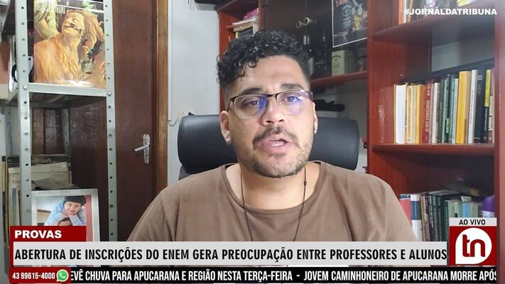Abertura de inscrições do ENEM gera preocupação entre professores e alunos