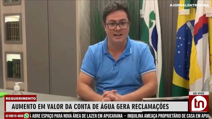 Aumento em valor da conta de água gera reclamações