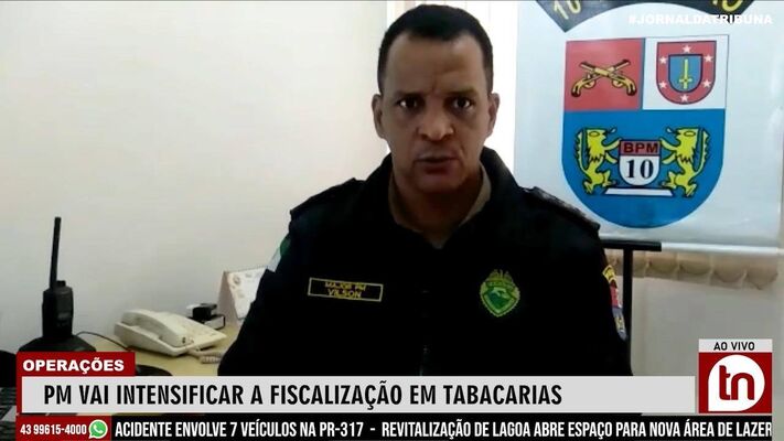 PM vai intensificar a fiscalização em tabacarias