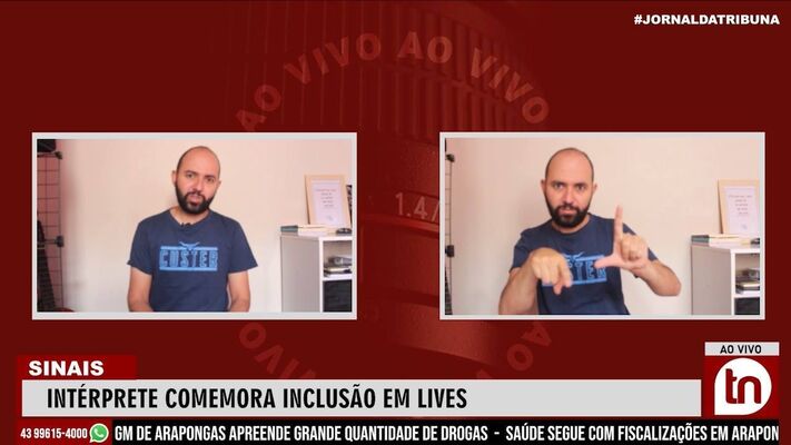 Intérprete comemora inclusão em lives