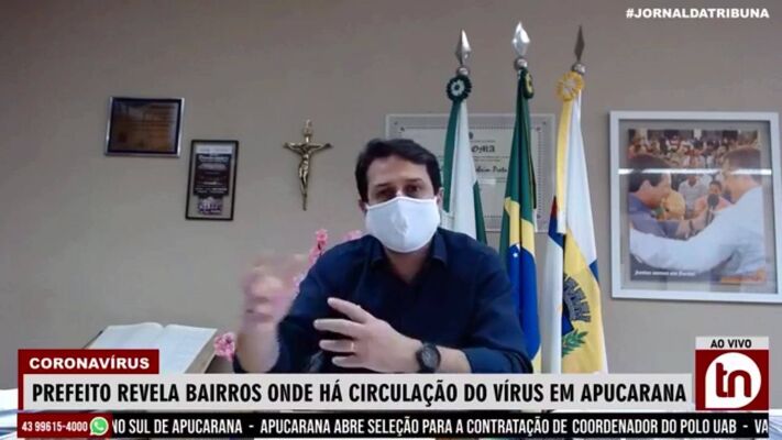 Prefeito Junior da Femac revela bairros onde há circulação do vírus