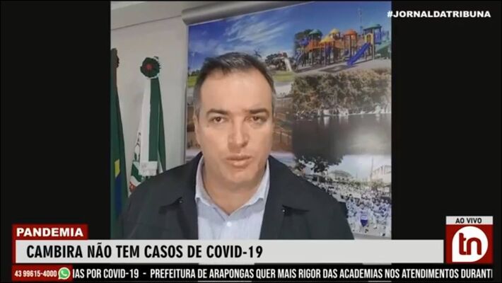Cambira não registra nenhum caso de coronavírus