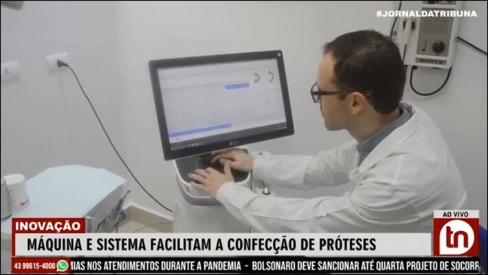 Máquina e sistema facilitam a confecção de próteses