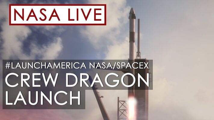AO VIVO: Nasa e SpaceX enviam missão tripulada ao espaço