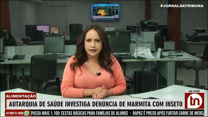 Autarquia de Saúde investiga denúncia de marmita com inseto