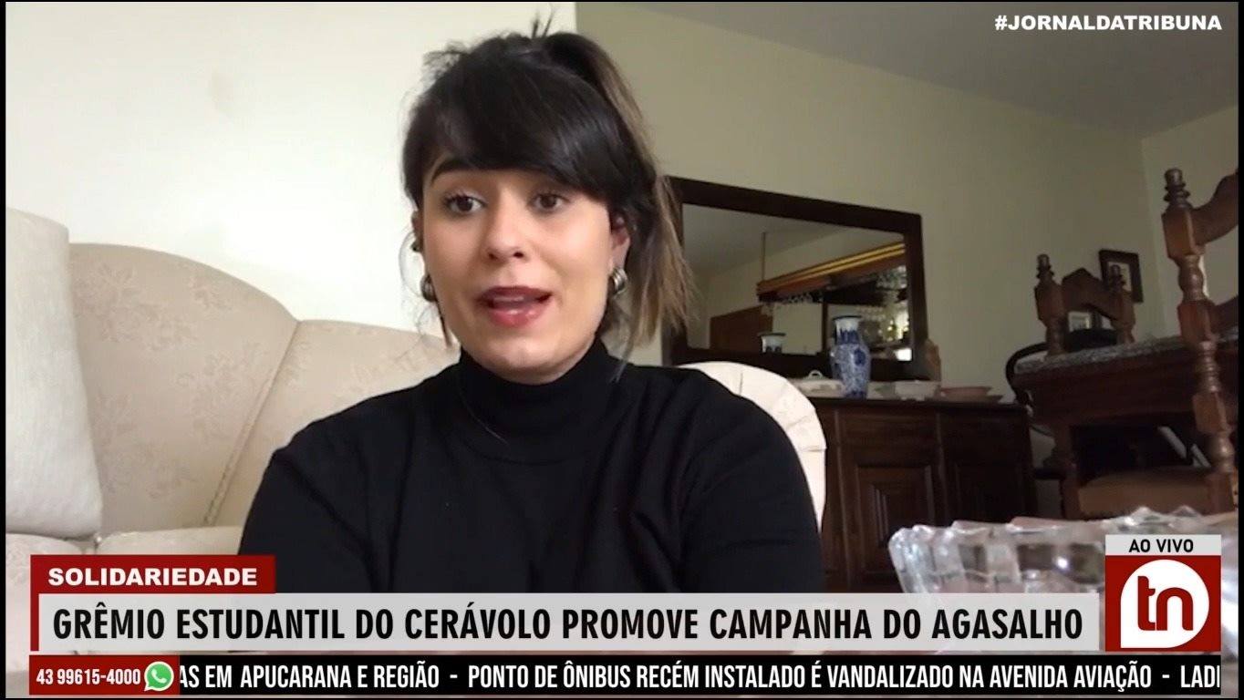 Grêmio Estudantil do Cerávolo promove campanha do agasalho