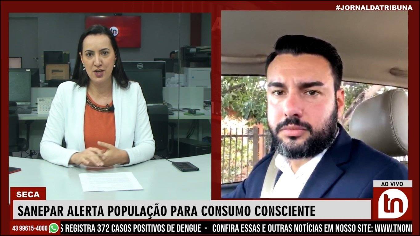 Sanepar alerta população para consumo consciente