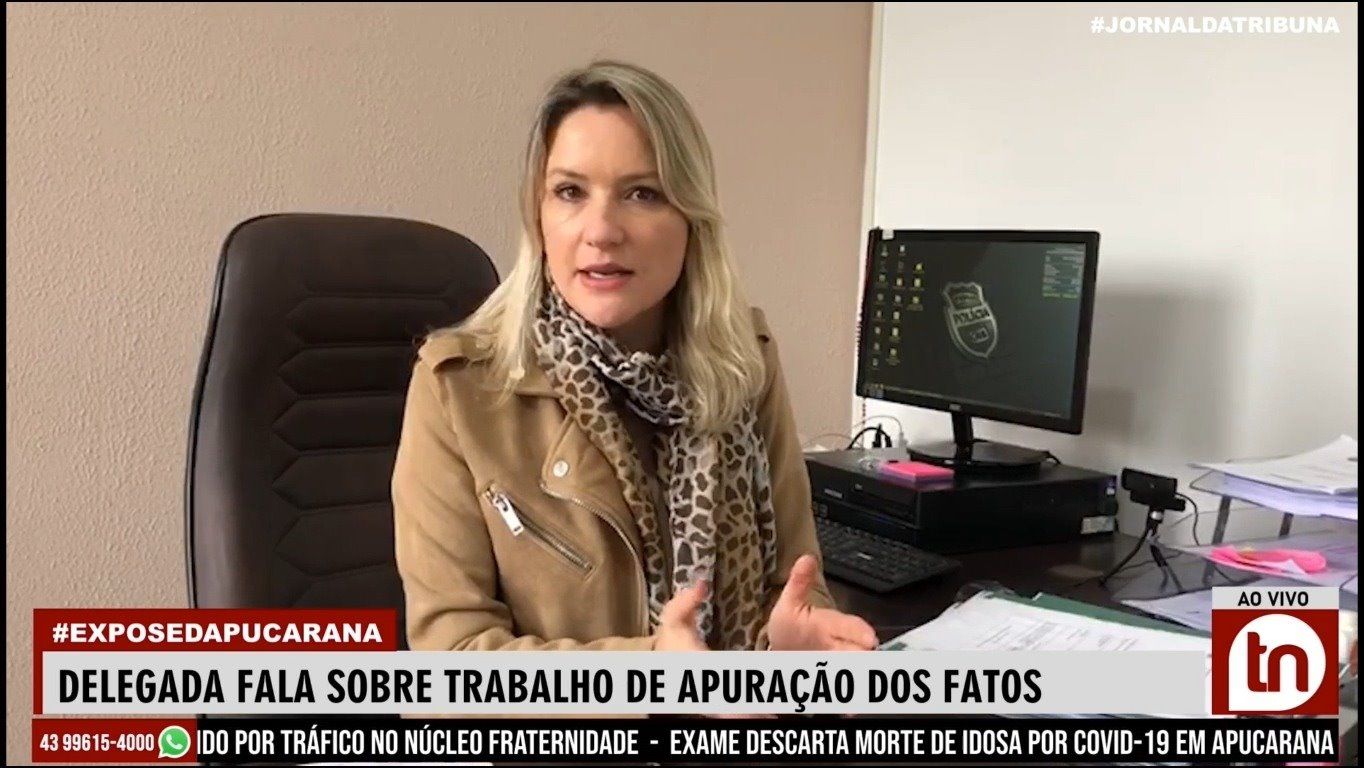 Delegada fala sobre trabalho de apuração dos fatos