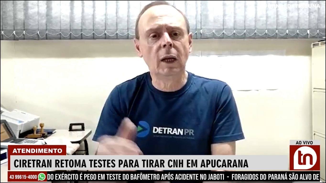 Ciretran retoma testes para tirar CNH em Apucarana