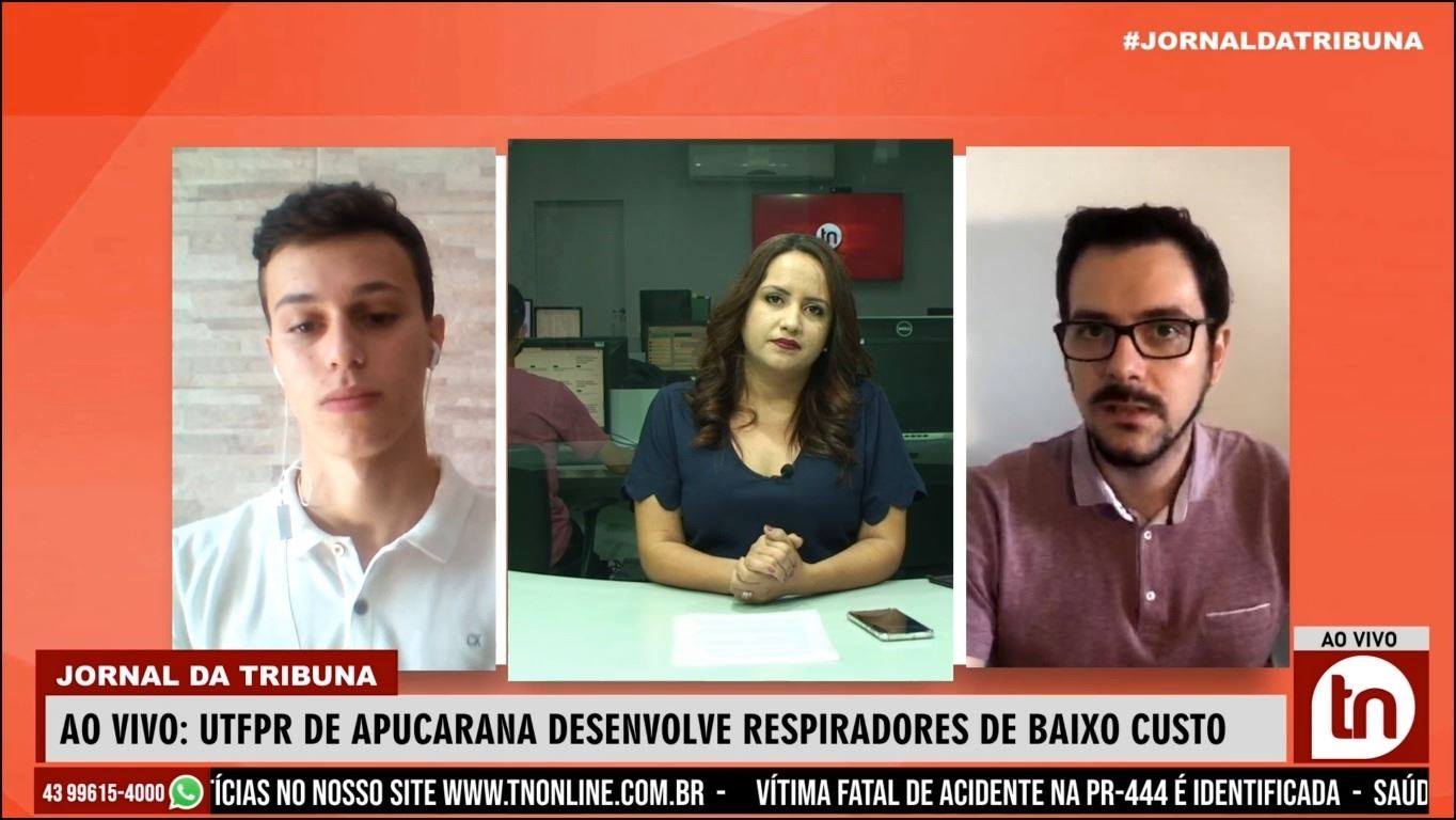 Estudantes da UTFPR de Apucarana desenvolvem respiradores de baixo custo
