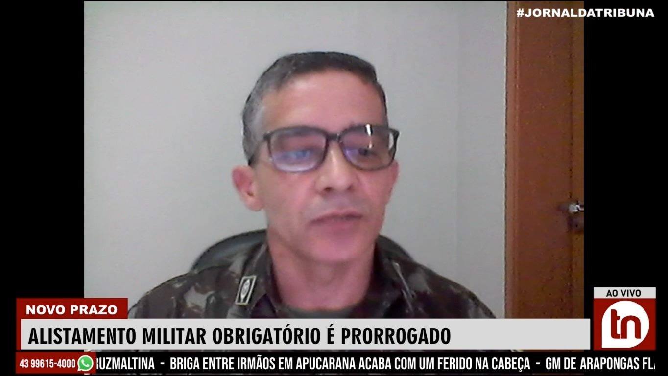 Alistamento militar obrigatório é prorrogado