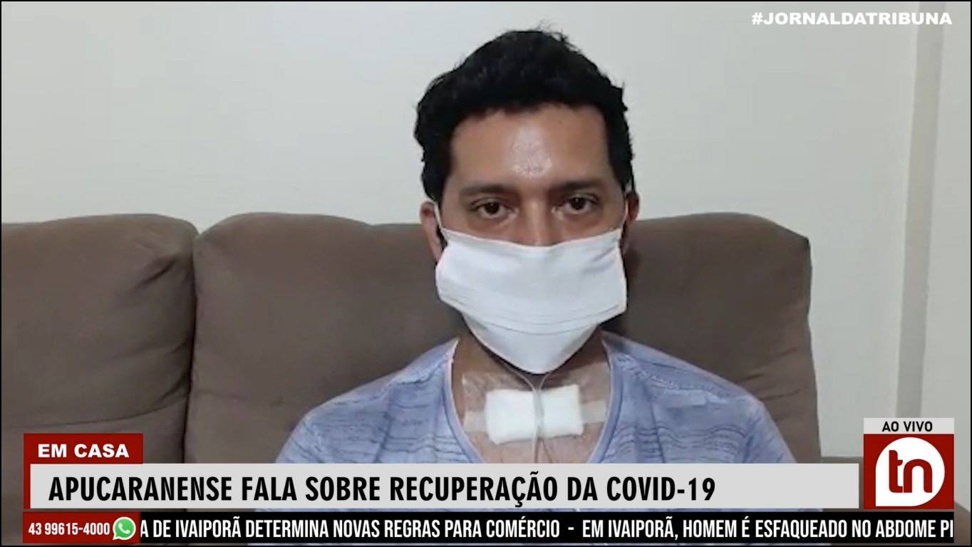 Após 45 dias lutando contra a Covid-19, paciente fala sobre sua recuperação