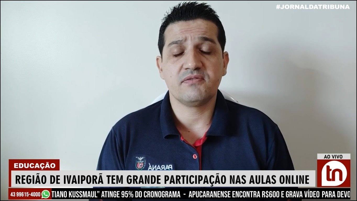 Região de Ivaiporã tem grande participação nas aulas online