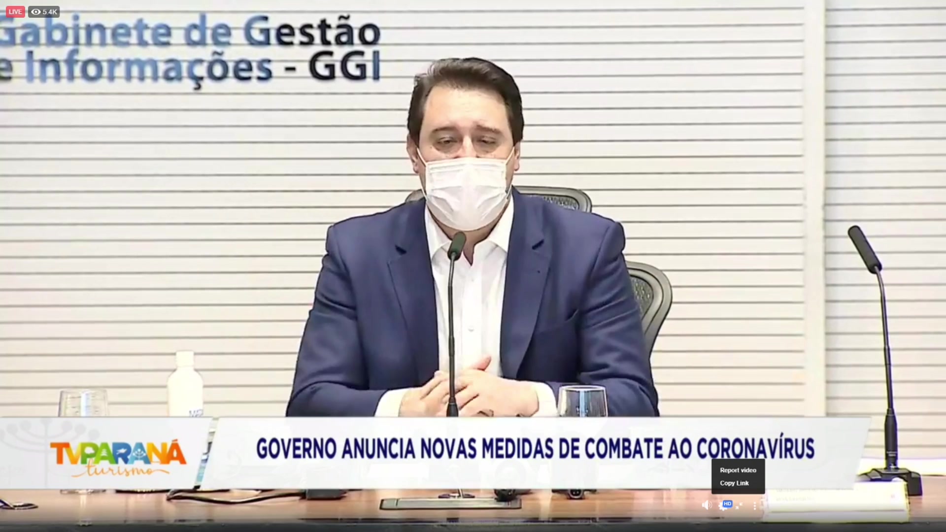 Haverá lockdown? Governador Ratinho Júnior anuncia novas medidas de combate ao coronavírus