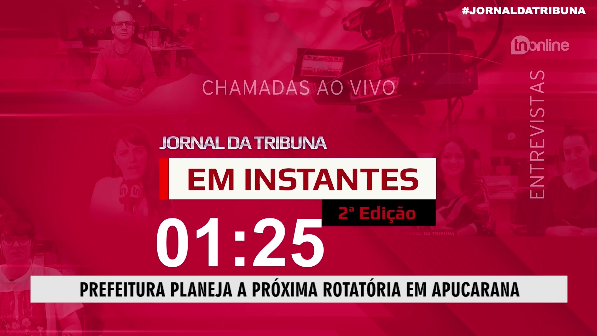Jornal da Tribuna 2ª Edição - Destaque: Pré Candidato a vereador em Apucarana desmente boato sobre prisão