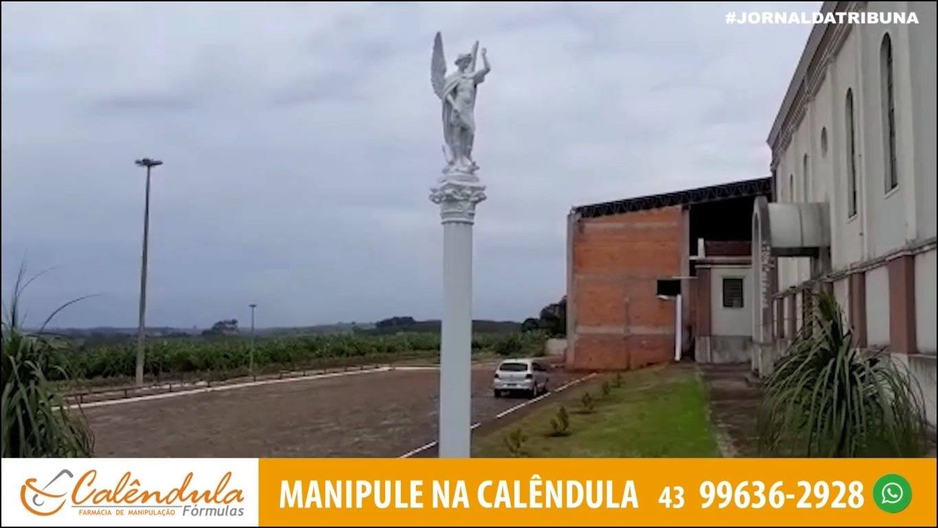 Pirapó ganha monumento dedicado a São Miguel Arcanjo