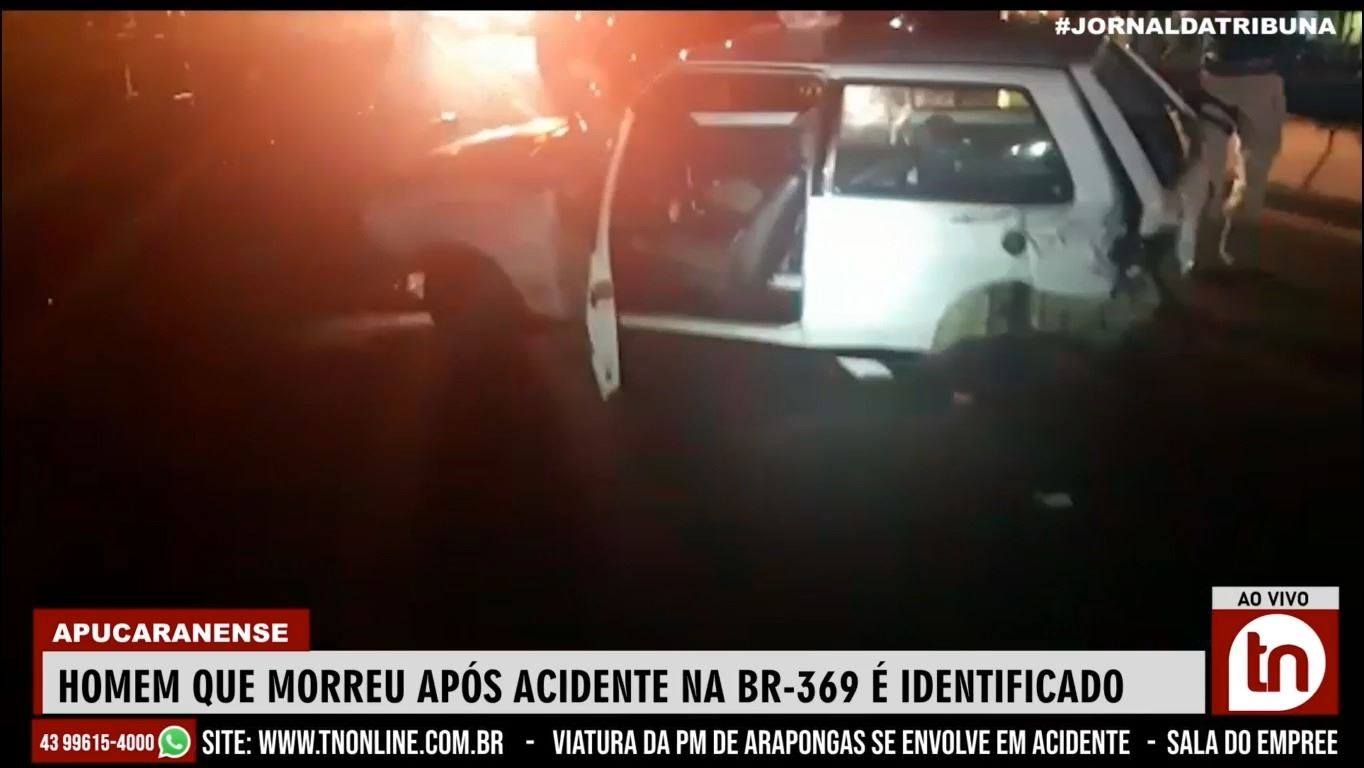 Homem que morreu após acidente na BR-369 é identificado