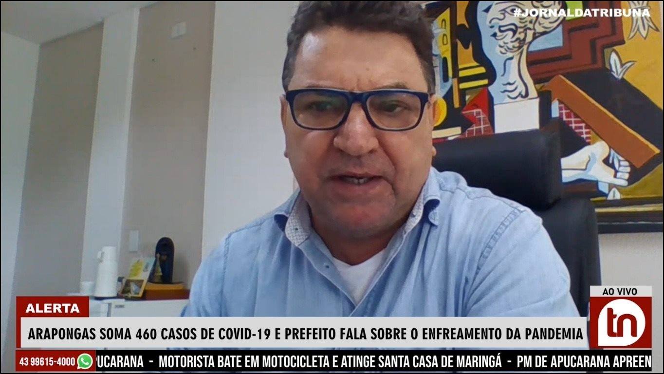 Prefeito Sergio Onofre fala sobre o enfrentamento da pandemia