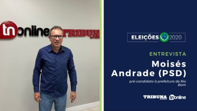 Moisés Andrade (PSD), pré-candidato à prefeito de Rio Bom