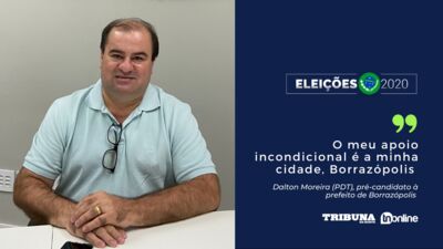 Dalton Moreira (PDT), pré-candidato à prefeitura de Borrazópolis