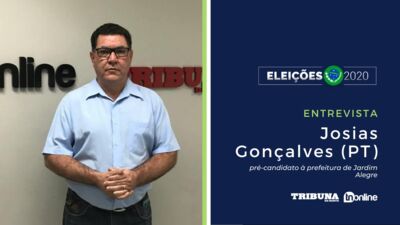 Candidato a prefeito de Jardim Alegre participa de entrevista