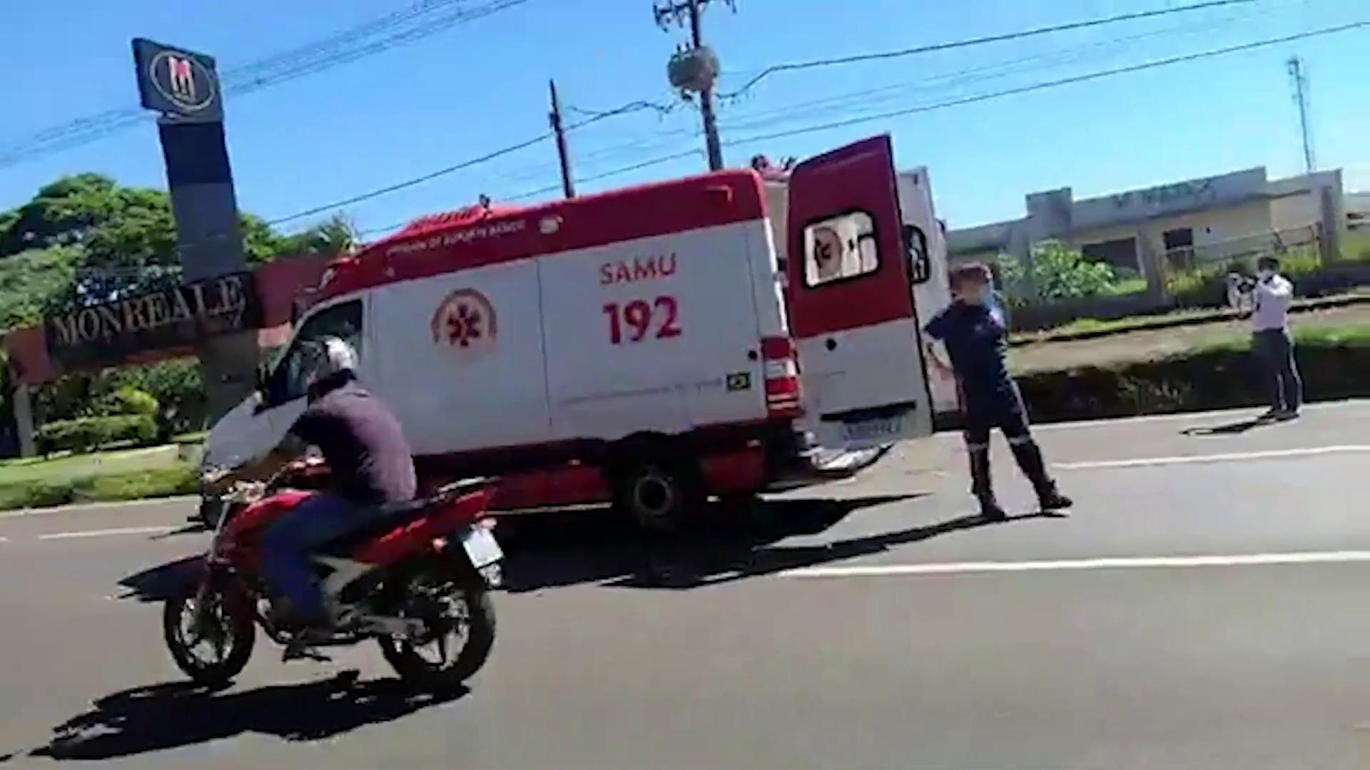 Acidente é registrado na manhã desta quarta-feira na BR-376; Vídeo