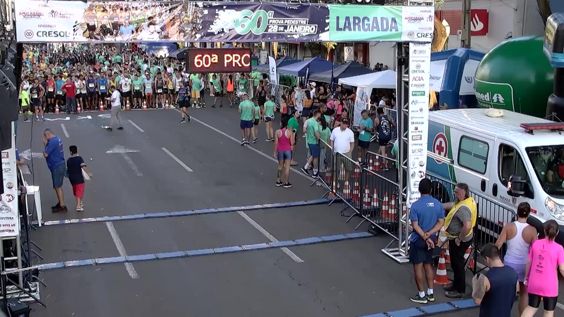 Acompanhe a Prova Pedestre 28 de Janeiro ao vivo