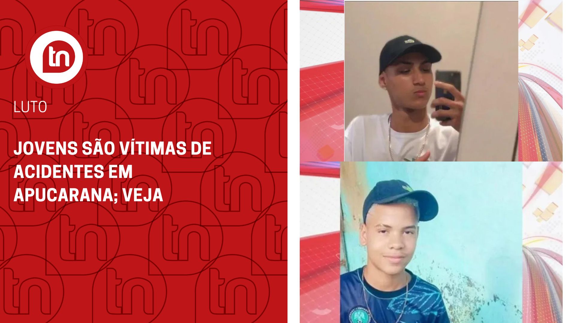 Luto: jovens são vítimas de acidentes em Apucarana