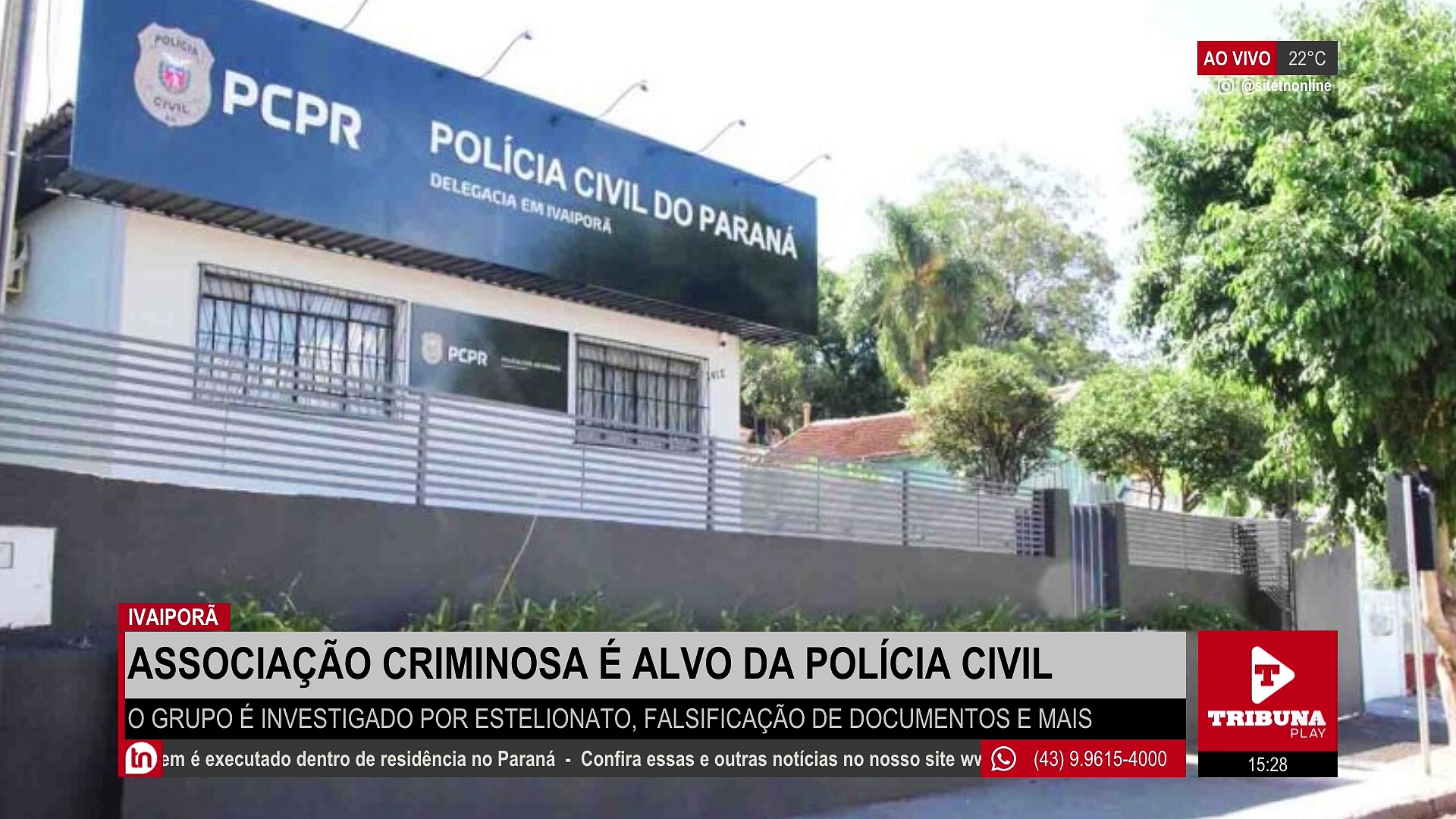 PC deflagra operação contra associação criminosa em Ivaiporã