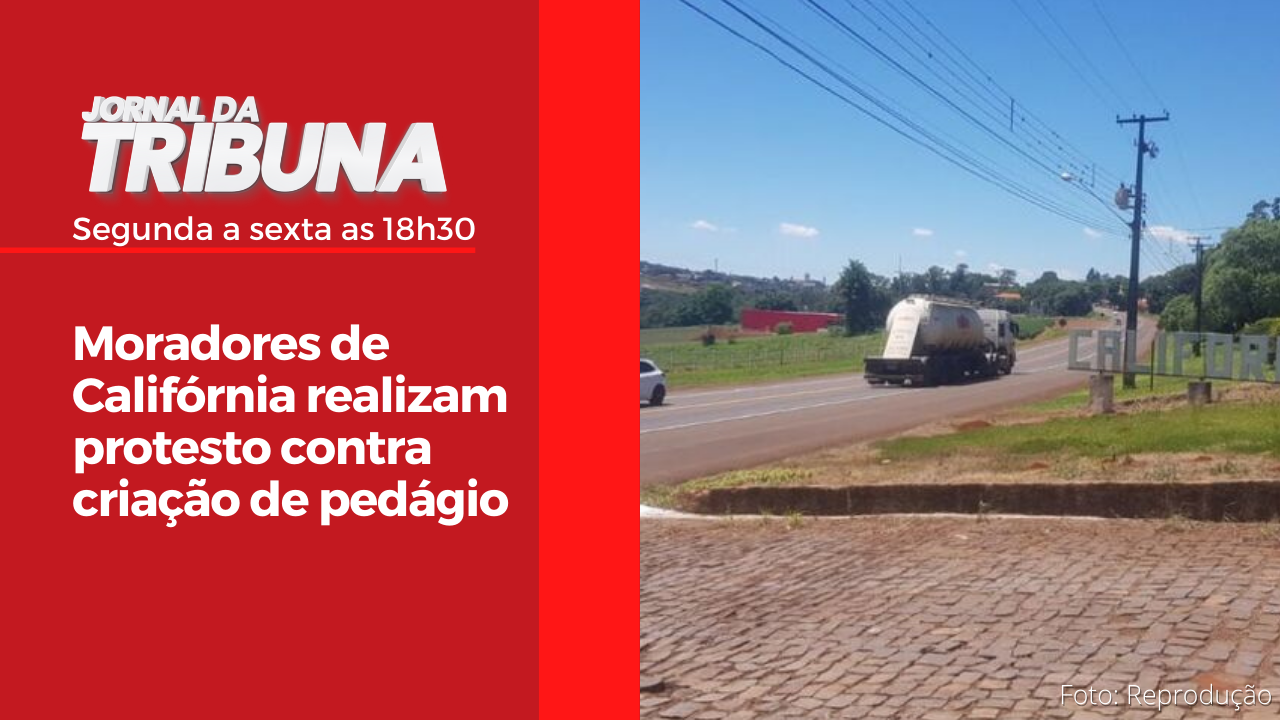 Moradores de Califórnia realizam protesto contra criação de pedágio