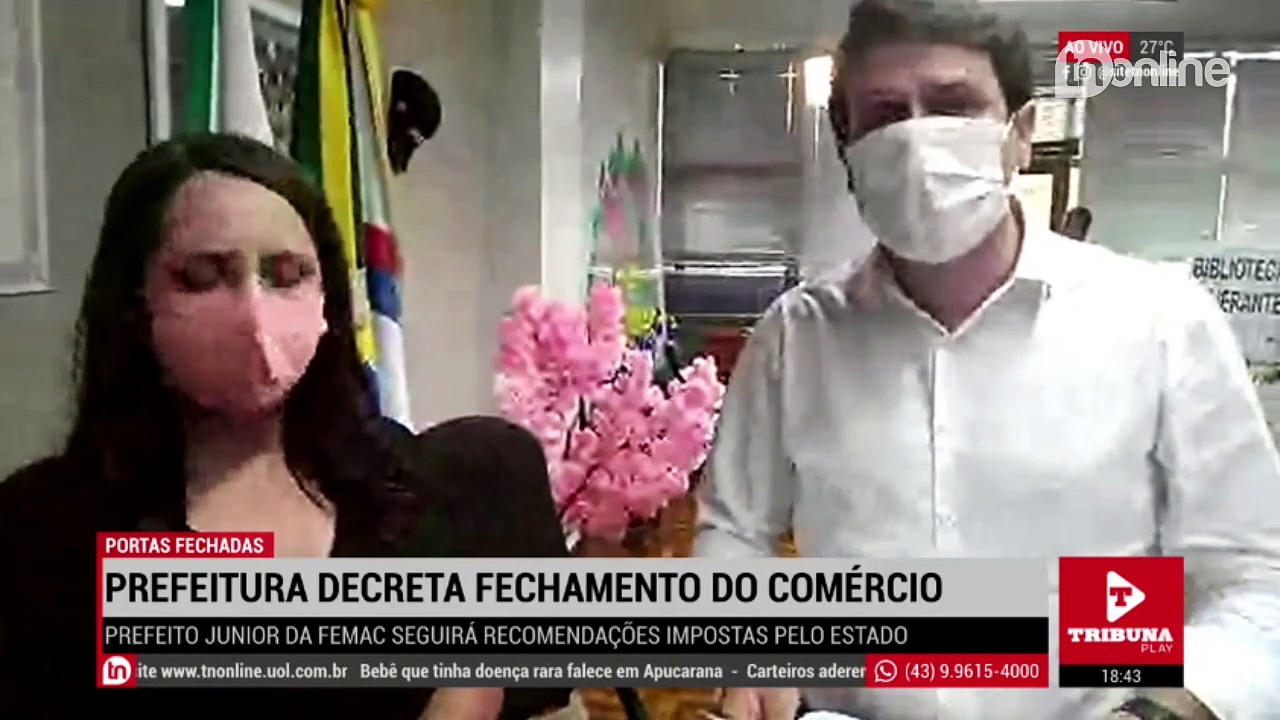 Junior da Femac fala sobre fechamento do comércio em Apucarana