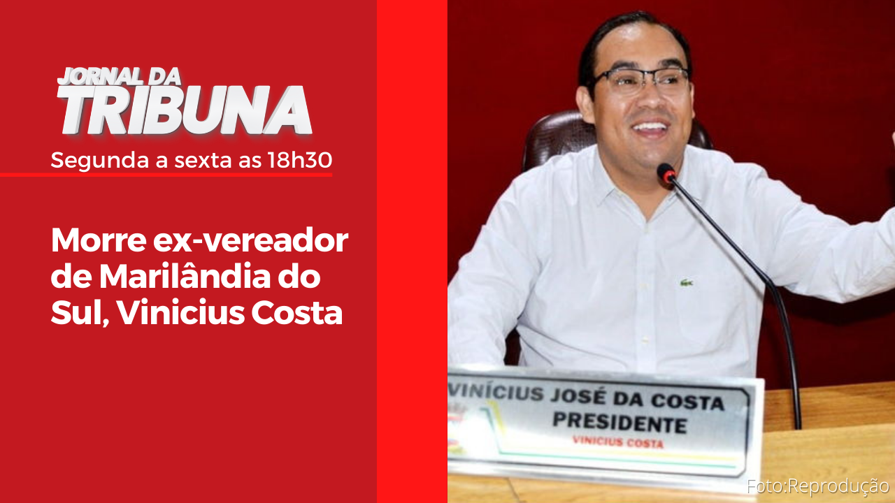 Morre ex-vereador de Marilândia do Sul, Vinicius Costa