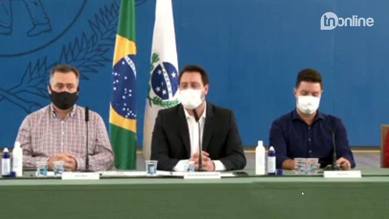 Ratinho Junior anuncia novas medidas preventivas contra o coronavírus no Paraná