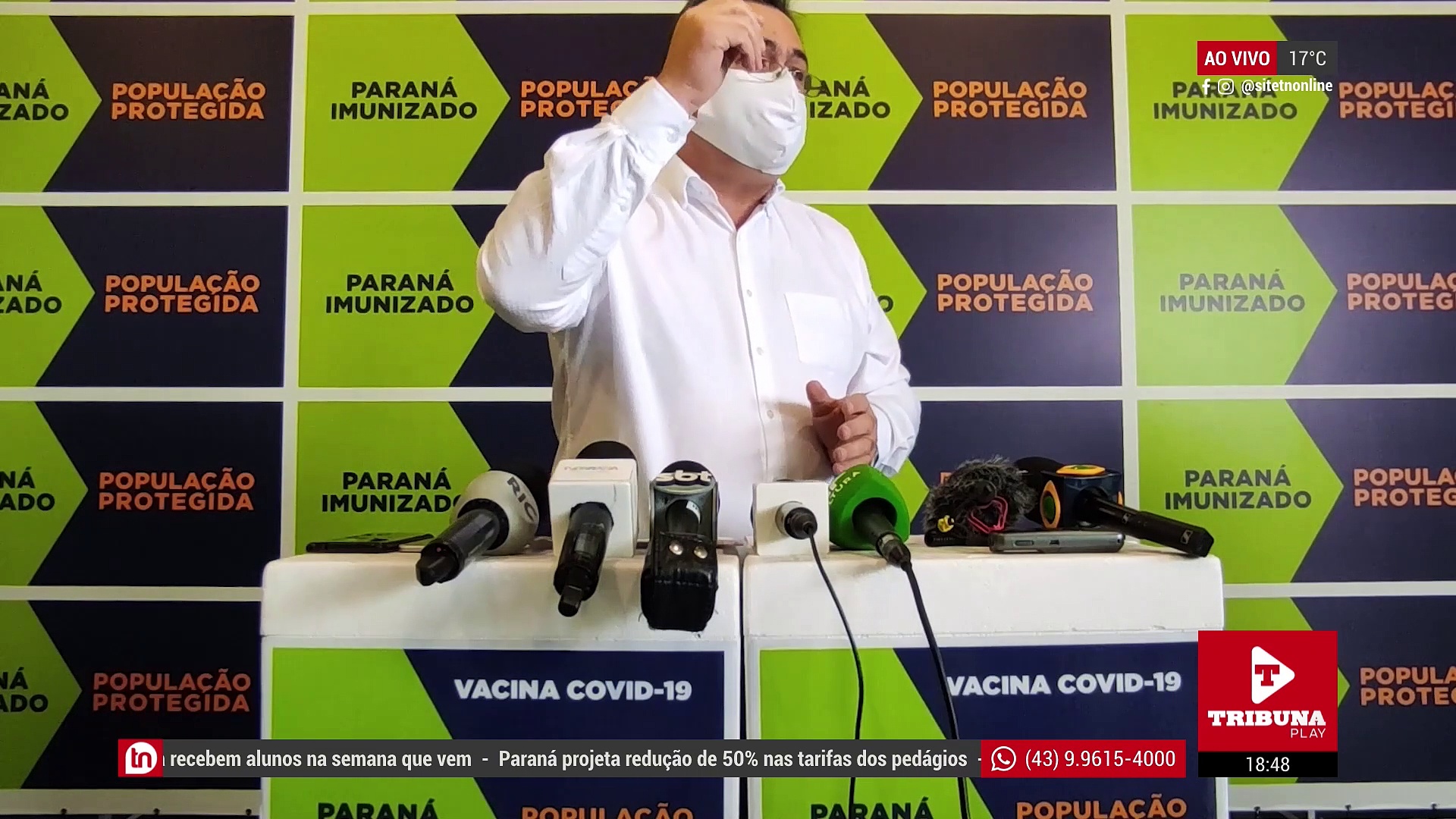 Beto Preto: Paraná terá 100% de imunizados até setembro