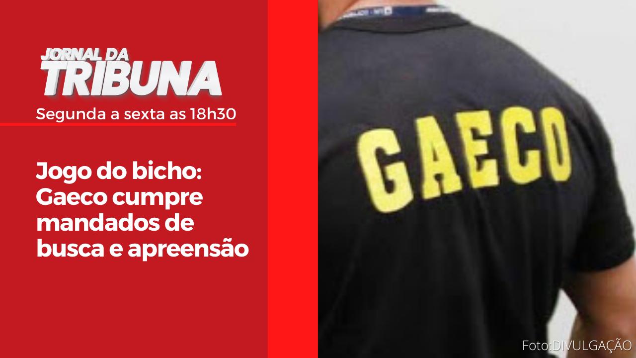 Jogo do bicho: Gaeco cumpre mandados de busca e apreensão