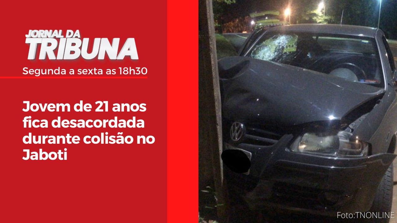 Jovem de 21 anos fica desacordada durante colisão no Jaboti